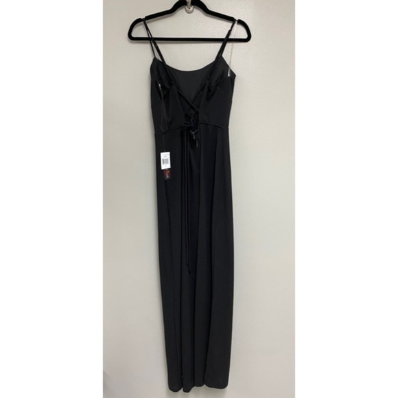 Teeze Me Spaghetti Strap Strappy Back Tie Jumpsuit - Picture 6 of 9